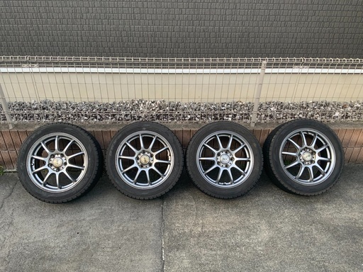 【中古品】 INTER MILANO LCZ 010 / 16x6.5J  114.3-5H+53 ハブ径73mm / ロードスターNCECで使用