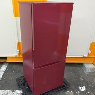 ■決定済■2019年製■アクア AQUA (大容量184L) 2ドア冷蔵庫  AQR-18H-R(ルージュ)
