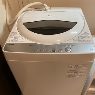 洗濯機 東芝 AW5G6(w) 5kg 2019年製 取扱説明書あり - 生活家電