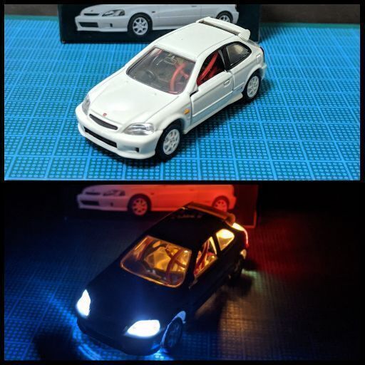 トミカプレミアムトミカシビック電飾ライト点灯 テツ 宜野湾のミニカーの中古あげます 譲ります ジモティーで不用品の処分