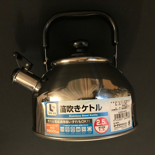 コーナンオリジナル ステンレス製 笛吹きケトル2.5L KHM0...