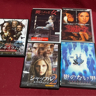 サスペンス スリラー映画 DVD 5本セット。