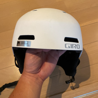 GIRO ヘルメット 白 アダルト L スノーボード スケートボード
