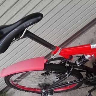 折りたたみマウンテンバイク FIELD CHAMP 26インチ Wサス 6段変速