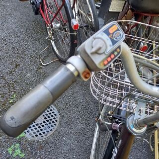 808 電動自転車　ヤマハ PAS  4AH ２６インチ茶 