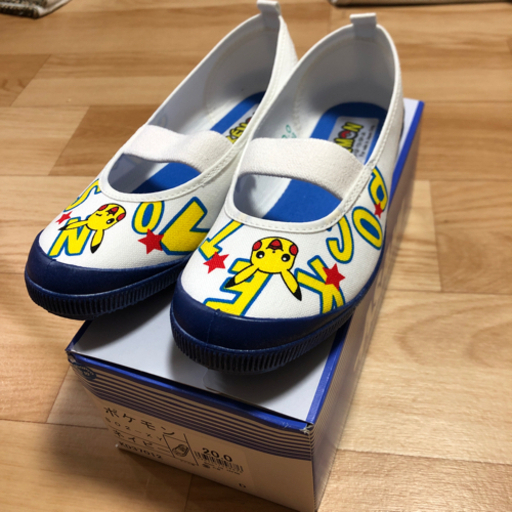 未使用ポケモン上履きシューズcm さくらんぼ 宮ケ浜のキッズ用品 子供用シューズ の中古あげます 譲ります ジモティーで不用品の処分