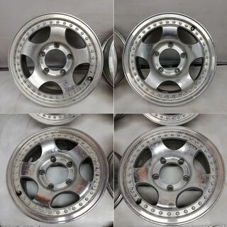 ◆特価◆ 15x6J CAN ASS 5穴 PCD 139.7 OFF 0 4本 ジムニー シエラ ワイド JWL JWL-T 　～横浜市旭区 ズーラシア近く～