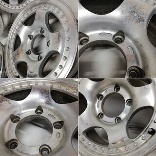 ◆特価◆ 15x6J CAN ASS 5穴 PCD 139.7 OFF 0 4本 ジムニー シエラ ワイド JWL JWL-T 　～横浜市旭区 ズーラシア近く～