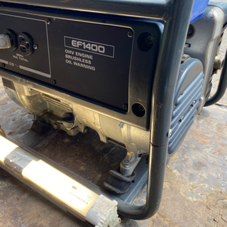 第一弾 発電機 ヤマハ EF1400 ジェネレーター ガソリンエンジン (バーベキュー BBQ キッチンカー キャンプ アウトドア 屋台 出店 災害時)