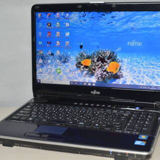 最新Windows10+office 富士通 FMV BIBLO NF/E55 Core2 Duo P8700/大容量HDD320GB/4GB/15.6インチ/便利なソフト多数 最新Windows10+office 大容量HDD750GB 富士通 FMV-BIBLO NF⁄G70 i5