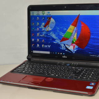 最新Windows10+office 新品爆速SSD256GB 富士通 AH54/D 高性能 第二世代i3/