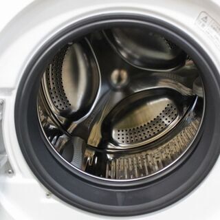 アクア AQW-FV800E(W) [ドラム式洗濯機 8kg 左開き ホワイト] 2020年製 