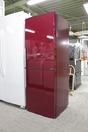 アクア 2ドア冷凍冷蔵庫 275L 自動製氷  ビッグフリーザー AQR-SD28G(R)ルージュ 2018年製 AQUA 冷蔵庫 中古家電 店頭引取歓迎 R3966)