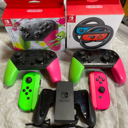 Switch スイッチ プロコン ジョイコン ハンドル セット