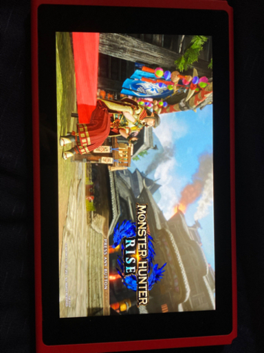 任天堂switchマリオ限定カラー(難あり)\u0026モバイルモニターセット
