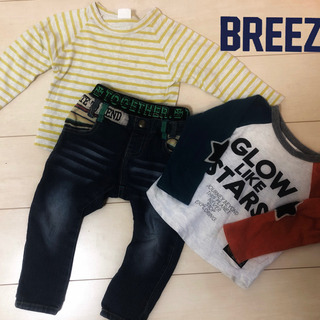 【ネット決済】【BREEZE】90サイズ 子供服3点セット