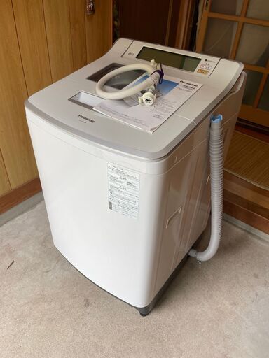パナソニック洗濯機 NA-SJFA805【状態良/美品】2019年製造・2020年購入
