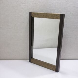 【ネット決済・配送可】jtp-0617　壁掛け　鏡　ミラー　一面鏡　