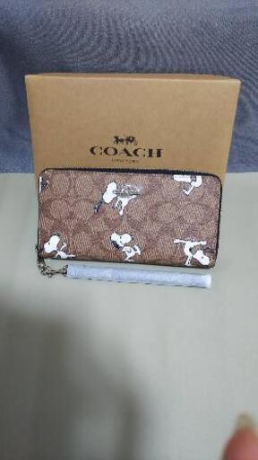 ☆新品未使用☆COACHスヌーピー長財布