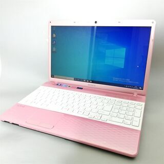 【ネット決済・配送可】ピンク色 新品高速SSD Windows1...