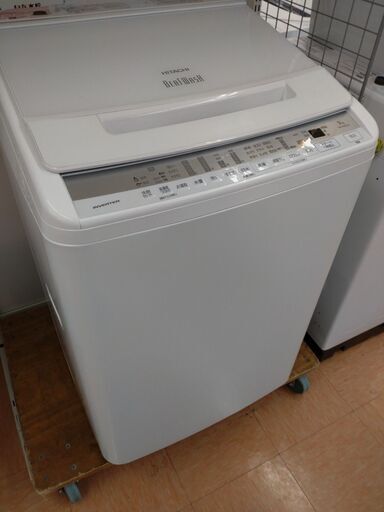 【モノマニア四日市】【引き取り限定】日立　洗濯機　9.0Kg　2020年製　BW-V90FE8　USED