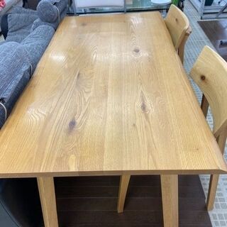 🐊🐊大雪木工 ダイニングテーブル イス二脚付き 木製🐊🐊