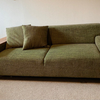 【お値下げしました！！！】フランネルソファ　BRICK 2.5人掛けです。