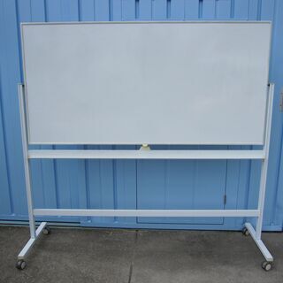 脚付両面ホワイトボード　W1800