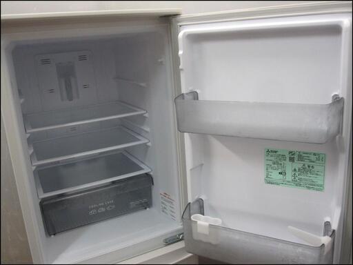 新生活！38500円 三菱 冷蔵庫 2ドア 146L 右開き 2021年製 ホワイト