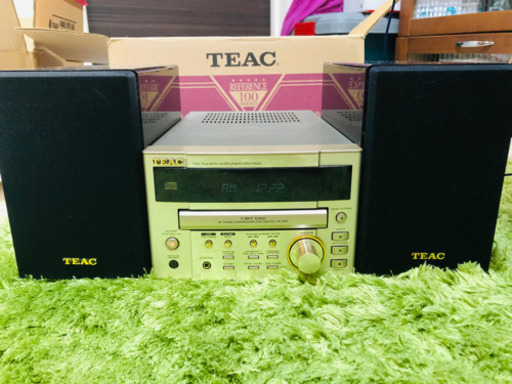 レア！TEAC CDチューナーアンプCR-H100 \u0026LS H100スピーカー付き