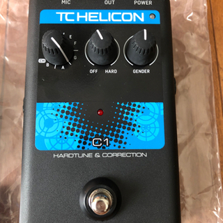 動作確認で一度使用　VOICETONE C1 ボイスエフェクター　TCHELICON 動作確認で一度使用 VOICETONE C1 ボイスエフェクター TCHELICON