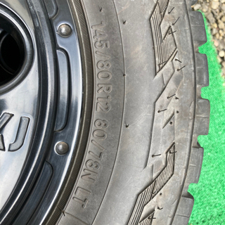 軽バン、軽トラなどに！EXTREME-J KK03 12インチとオープンカントリー