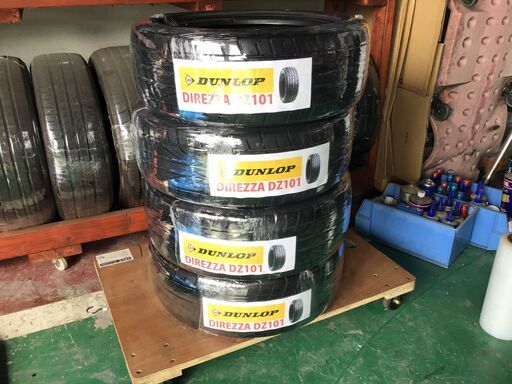 DUNLOP DIREZZA DZ101 195/50R16 中古4本 コミコミ