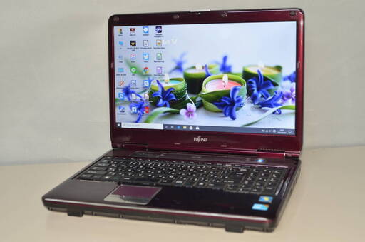 Windows10+office 大容量HDD500GB 富士通 NF/G50 高速 i3-330M//4GB/15.6インチ/無線内蔵/DVDマルチ/HDMI/テンキー/便利なソフト多数