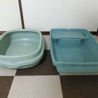 [中古品] 猫トイレ[3] 2個setです！