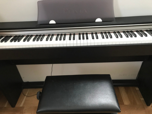 CASIO privia 電子ピアノ(椅子付)