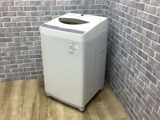 【ハッピー西葛西店】全自動洗濯機　5.0kg　東芝　2018年式　ID:59945
