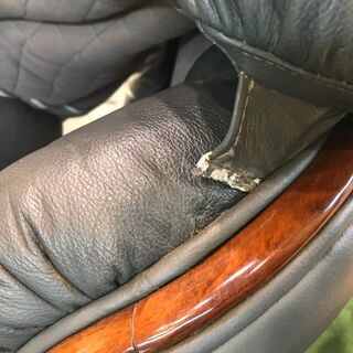 【愛品館八千代店】de angeli(イタリア)　総本革応接ソファ3点セット【愛八SF】