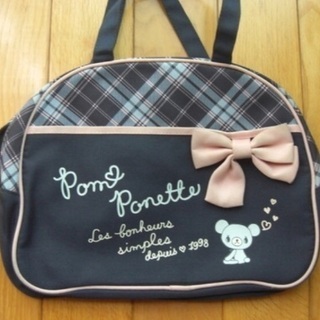 Pom ponette バッグとパンツのセット
