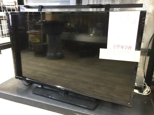 今だけチャンス！「ジモティー」見たよ！で通常特価27,478円より2,000円引き！2016年製　SHARP シャープ　液晶テレビ　LC-40H40　AQUOS アクオス　薄型TV