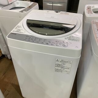 【愛品館市原店】東芝 2018年製 6.0kg洗濯機 AW-6G...
