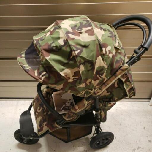 AirBuggy COCO BRAKE エアバギーココブレーキ 2015年製 迷彩柄 折り畳み可能　直接手渡し大歓迎！