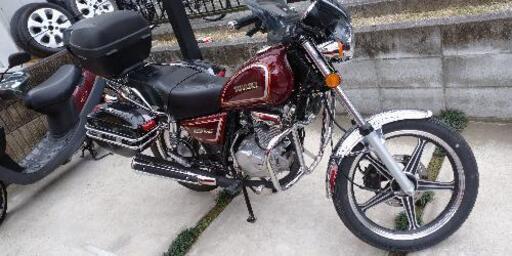 【ご購入様決定】生産終了 最終型 GN125-2F  走行距離3600km  マルーン色