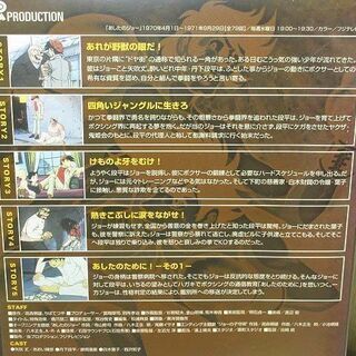 sa0705 あしたのジョー DVD 16枚セット 全79話収録 テレビアニメ 第1