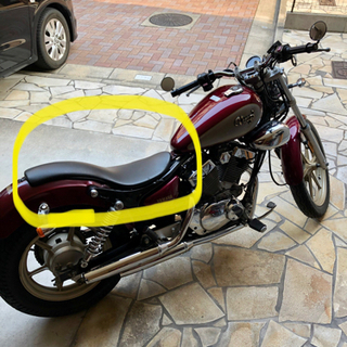ビラーゴ125 希少フレーム、エンジン4RF