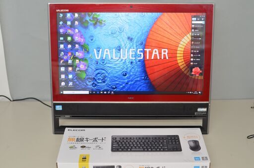 中古良品 一体型パソコン 最新Windows10+office NEC GV277FDAV 高性能core i7-3740QM/大容量HDD2TB/8GB/21.5インチ/DVDマルチ/便利なソフト