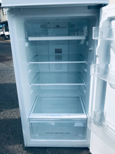 ET743番⭐️ワールプールジャパンノンフロン冷凍冷蔵庫⭐️2018年式  