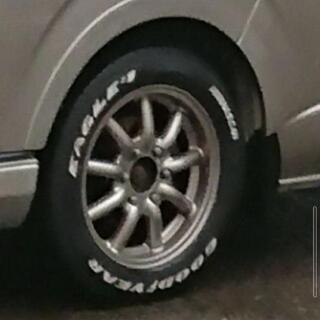 購入決まりました　ハイエース　ホイール　 BARONE MC-9