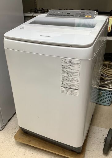 Panasonic/パナソニック 8kg 洗濯機 NA-FA80H3 2017年製【ユーズドユーズ名古屋天白店】 J1029