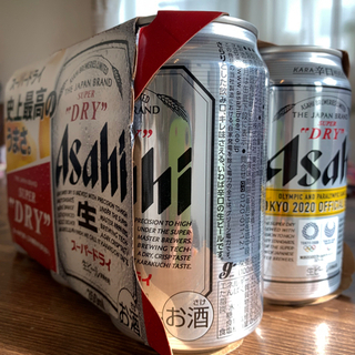 アサヒスーパードライ(350ml×6缶)